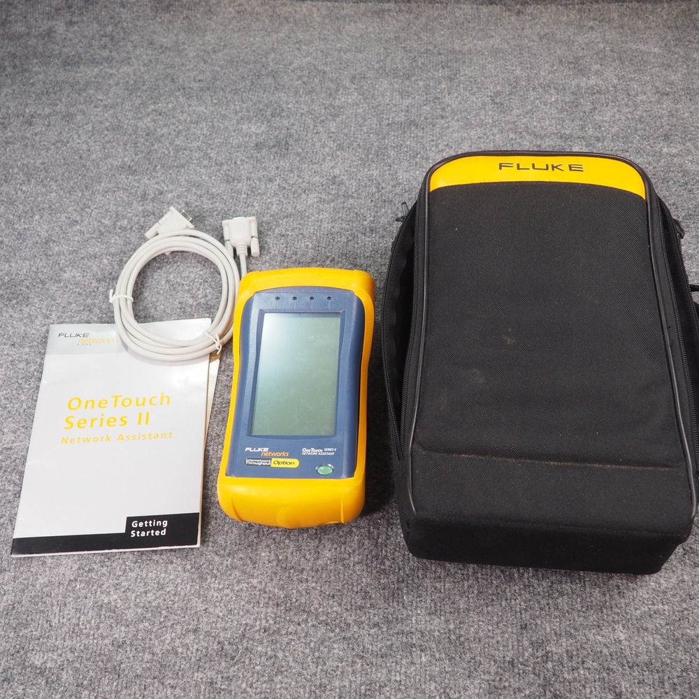 Fluke Networks OneTouch Series II Pro 1TS2-PRO Network Tester FOR PARTS